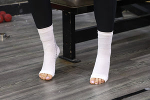 Ankle compression socks.